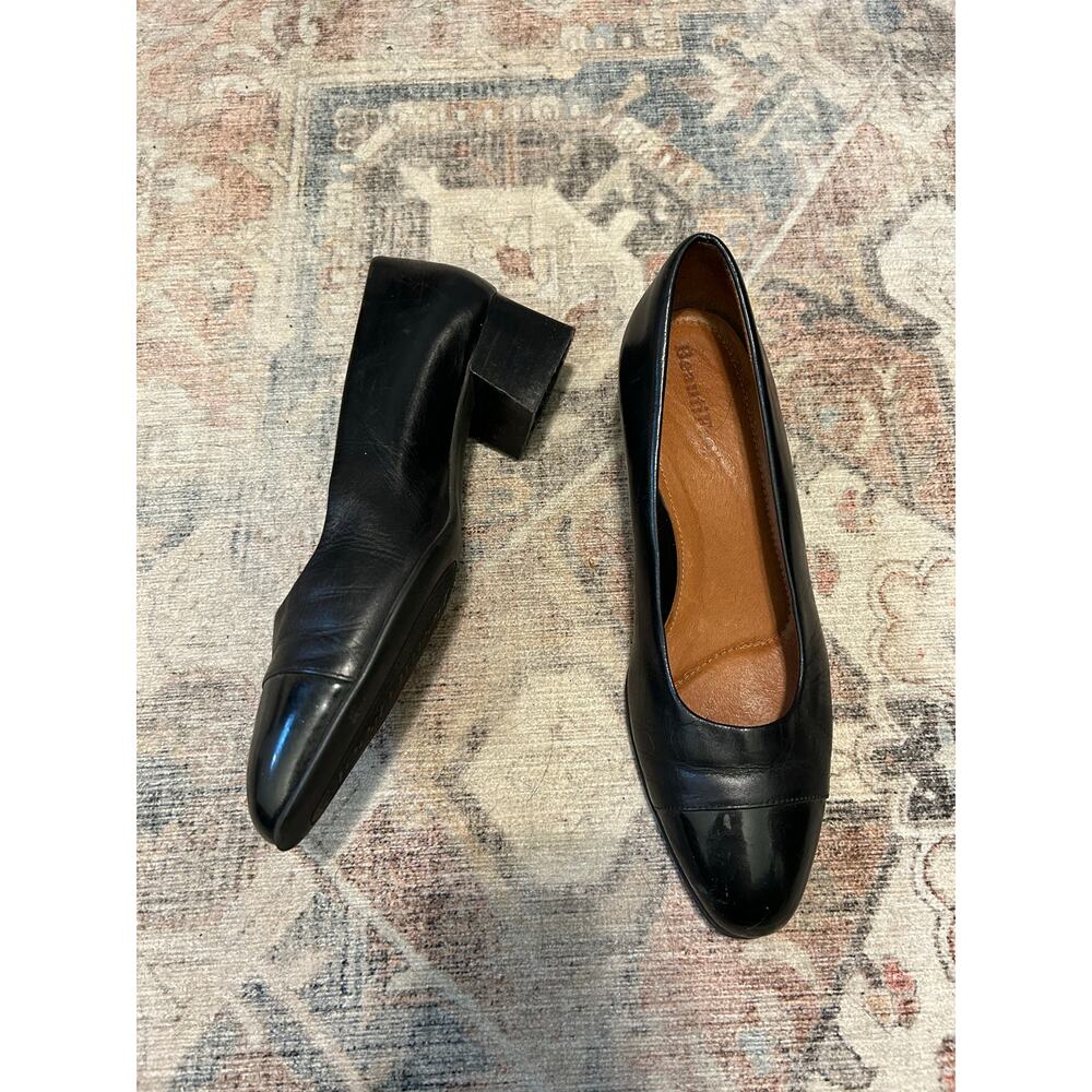 Beautifeel Black Pumps, Block Heels Sz 9, MSRP $300